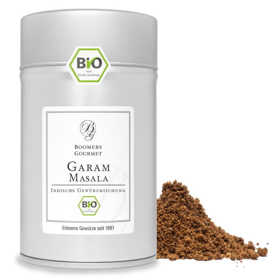 BOOMERS GOURMET Bio Garam Masala, Indische Gewurzmischung Gewurzmischungen