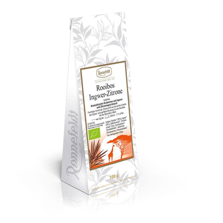 BOOMERS GOURMET Ingwer-Zitrone Bio Rooibos Tee Bio Tee