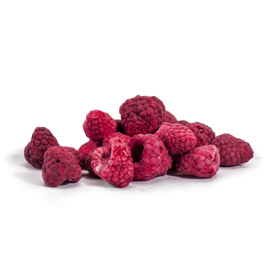 BOOMERS GOURMET Bio Himbeeren, Ganze Fruchte Gefriergetrocknete Fruchte